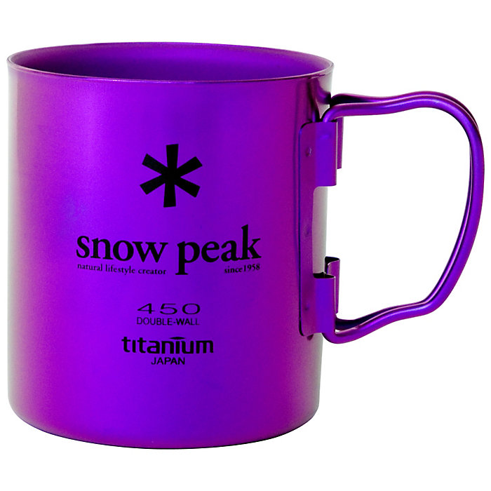 NEW Snow Peak Double Wall 450 Cup One Size Outdoor Sports  genuine from JAPAN 