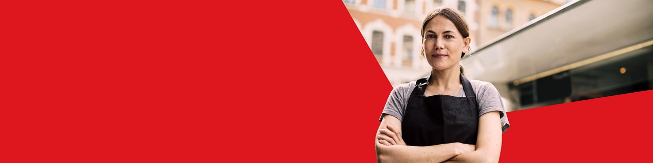 Photo d’une entrepreneure satisfaite des solutions bancaires pour entreprises de la Banque Nationale 