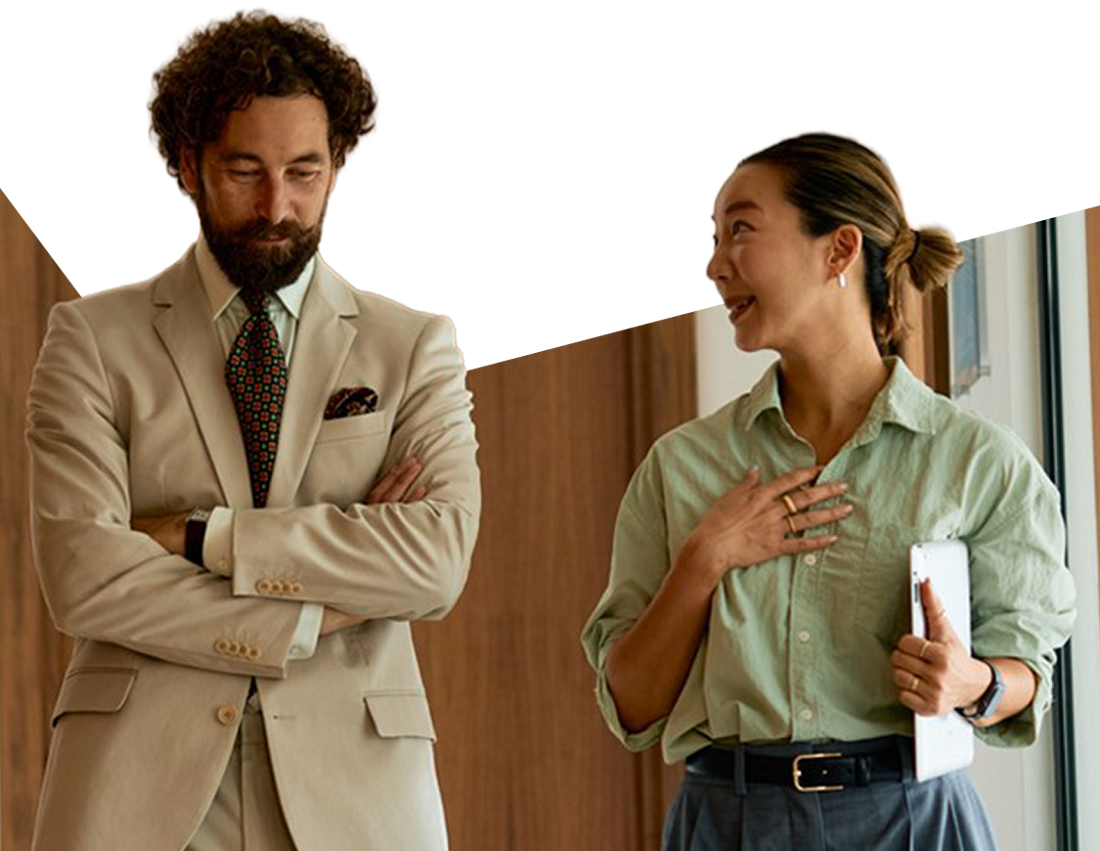 Photo of two brokers from Optimum Mortgage