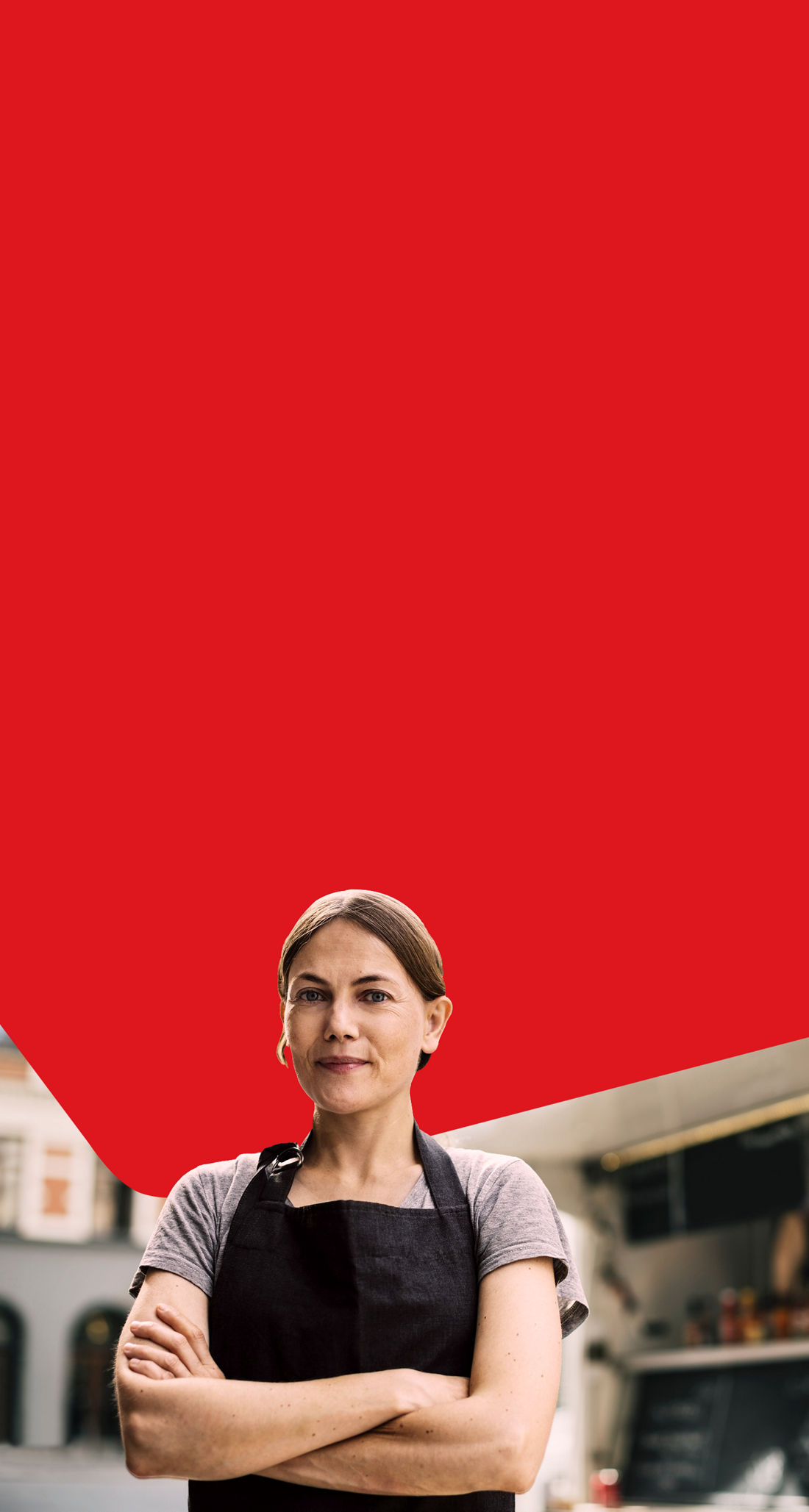 Photo d’une entrepreneure satisfaite des solutions bancaires pour entreprises de la Banque Nationale