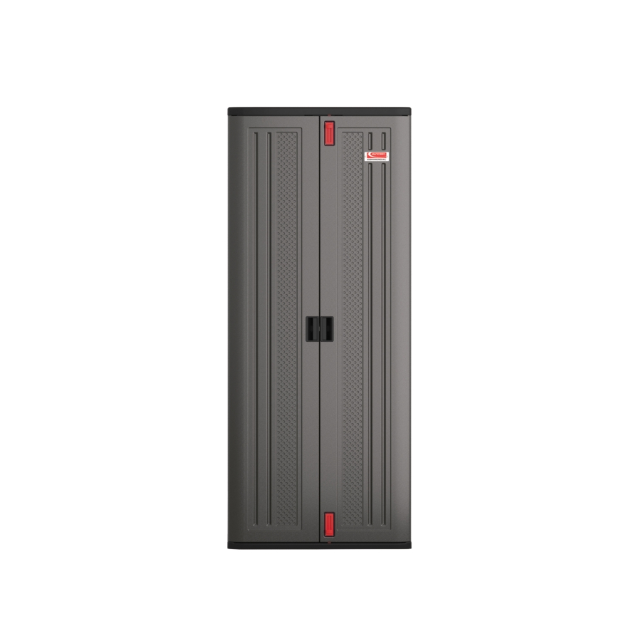 Tall 4-Shelf Cabinet for Heavy Storage: Suncast - CAB385 - New Pig