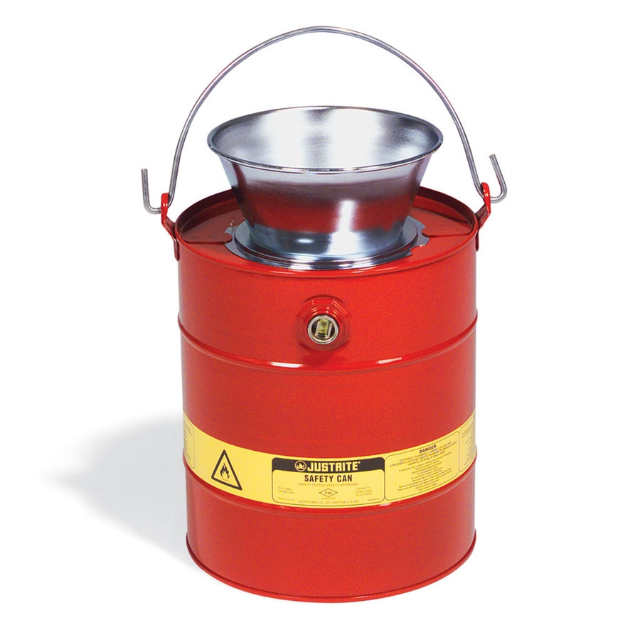 5-Gallon Steel Drain Can - CAN166 - New Pig