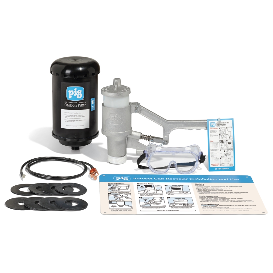 Aerosol Can Recycler - DRM1266 - New Pig