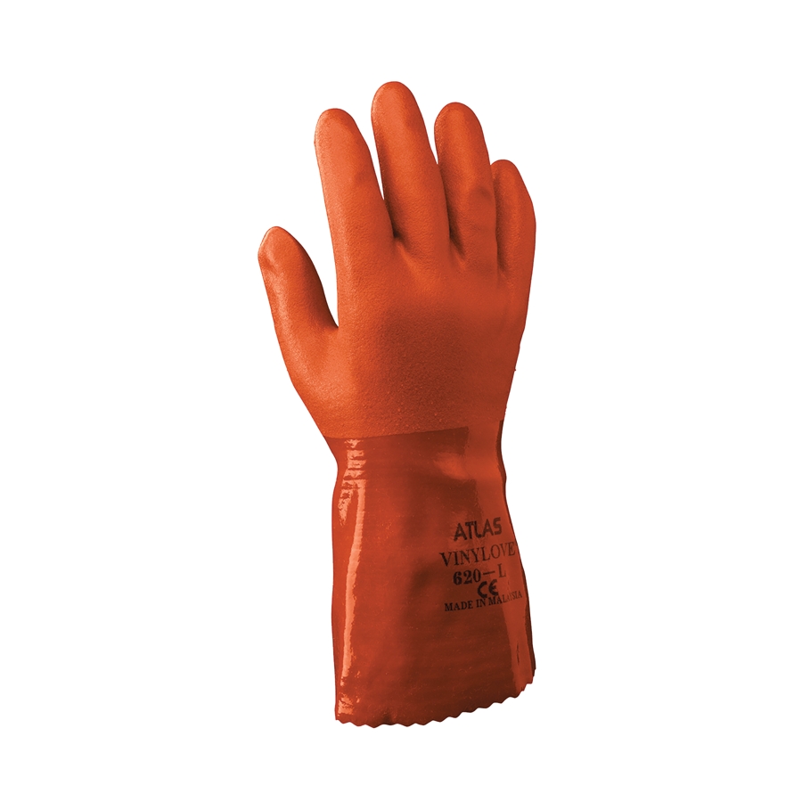 Chemical-Resistant Gloves: PVC-Coated - GLV1323 - New Pig