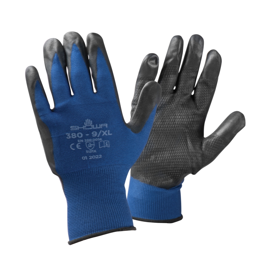 SHOWA Atlas Ventulus Nitrile Coated Gloves - GLV340 - New Pig