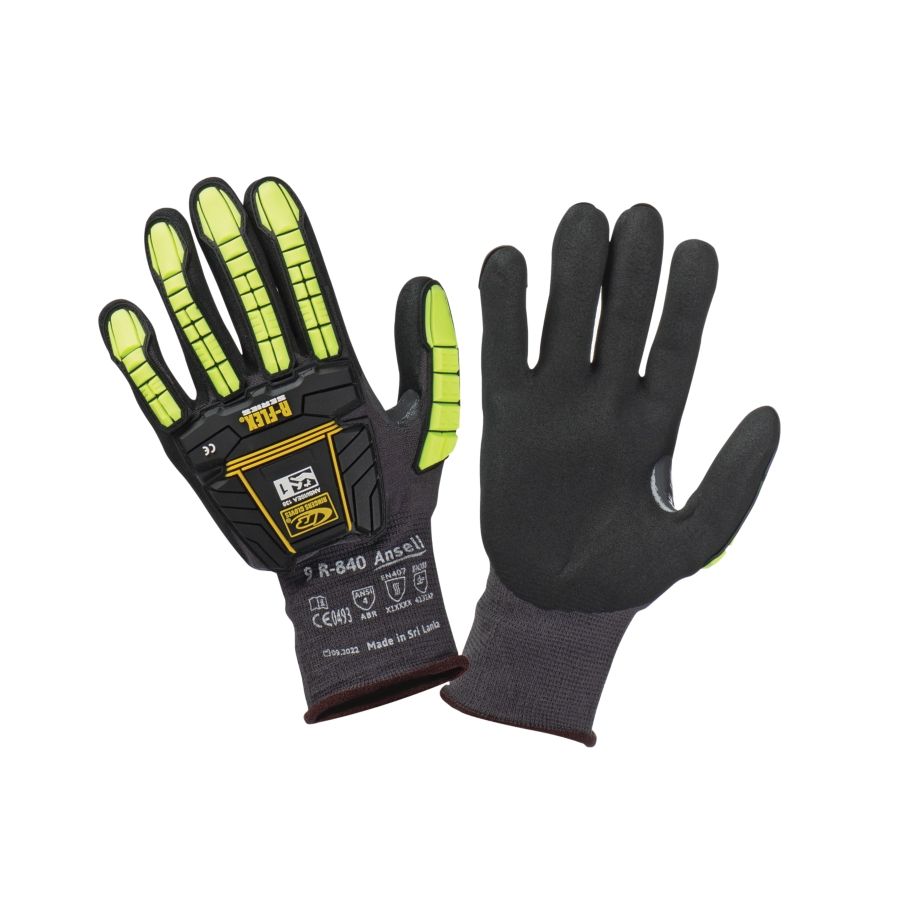 Comfortable Impact-Protection Gloves for General Use: Ansell