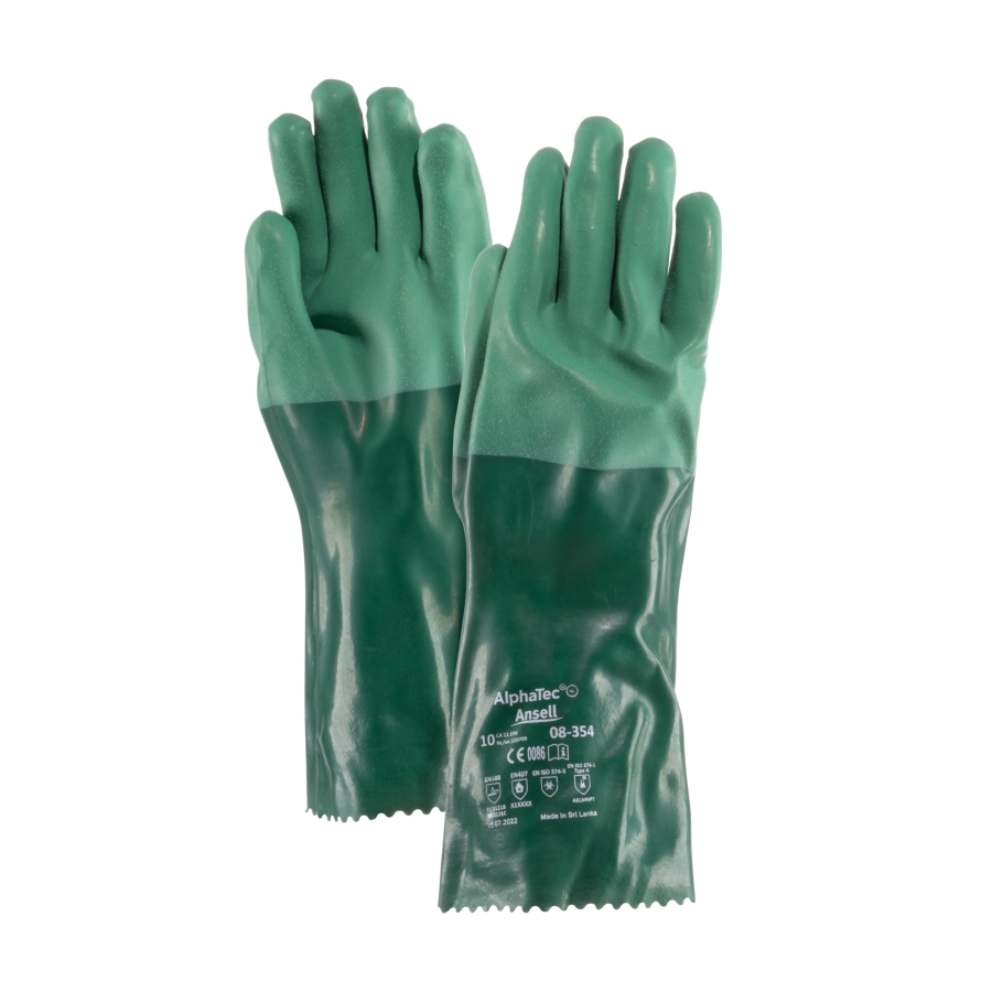 Chemical-Protection Gloves for Handling Wet Parts: Ansell - GLV767