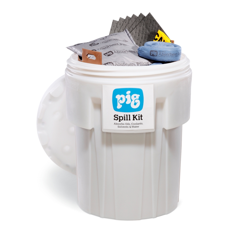 PIG® Drum Spill Kit in 95-Gallon Salvage Drum - KIT202 - New Pig