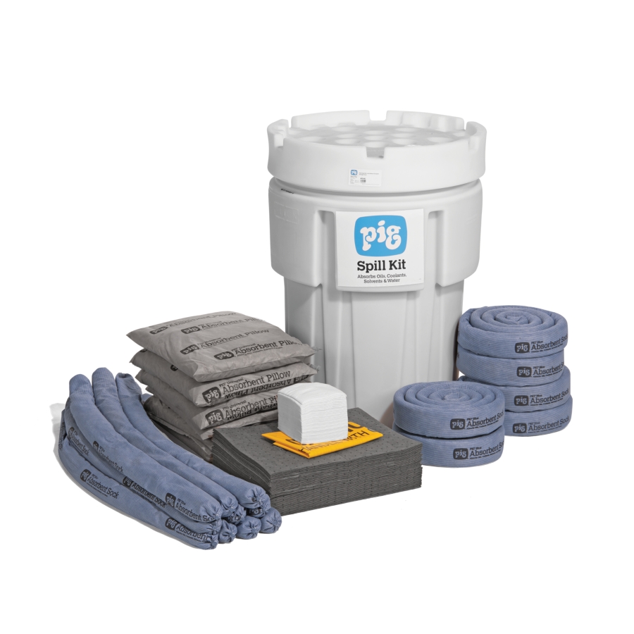 新品タグ付き✨pheeny COTTON NYLON DUMP SALVAGE 65 Gallon Overpack Drum for Shipping Cleanup Waste - KIT243 - New Pig