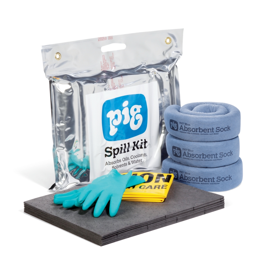 Space-Saving Spill Kit Vacuum Sealed - KIT261 - New Pig