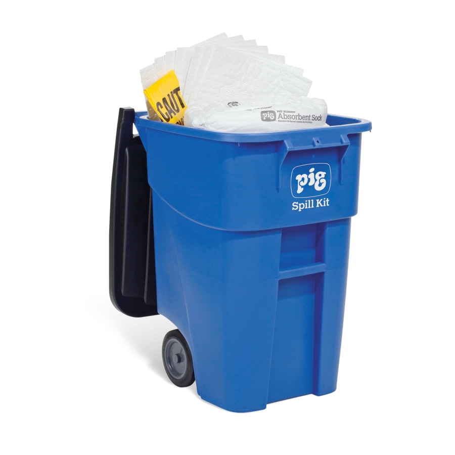 DR.SYS OIL PEEL 36本（9ケース） PIG® Oil-Only Spill Kit in Large Mobile Container - KIT459 - New Pig