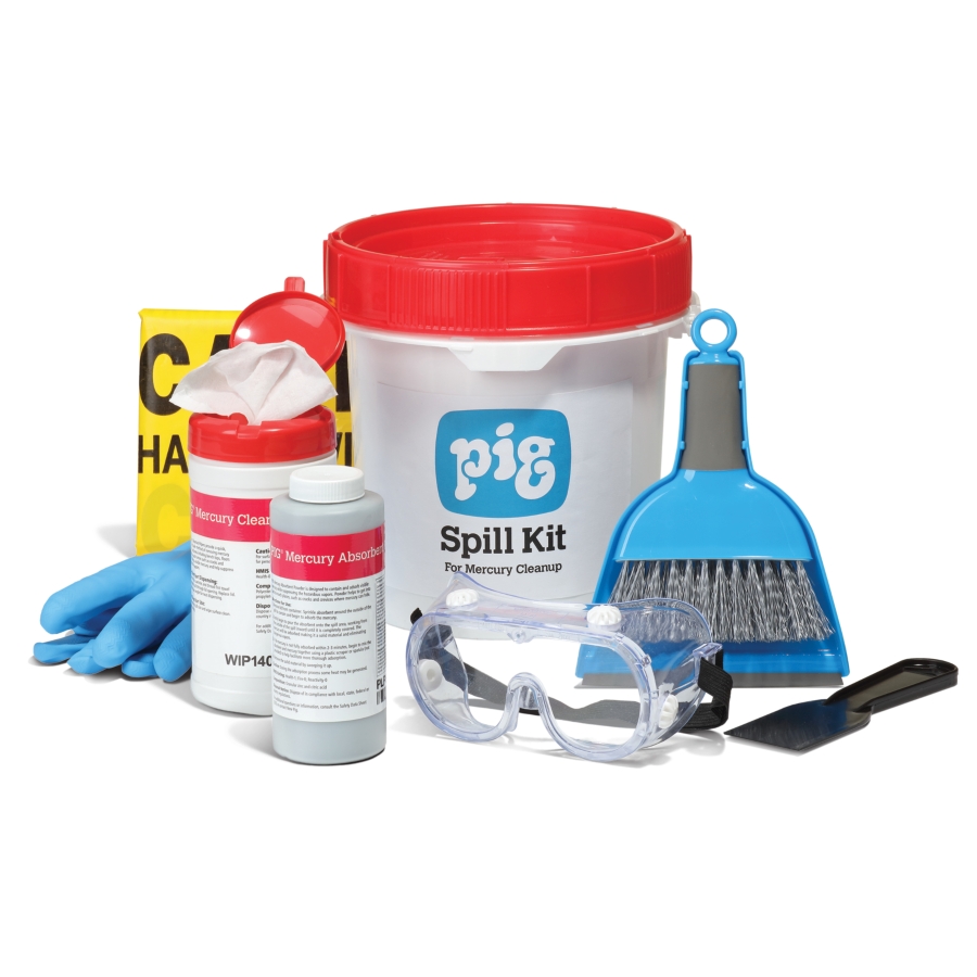 Mercury Spill Kit in Bucket - KIT600 - New Pig