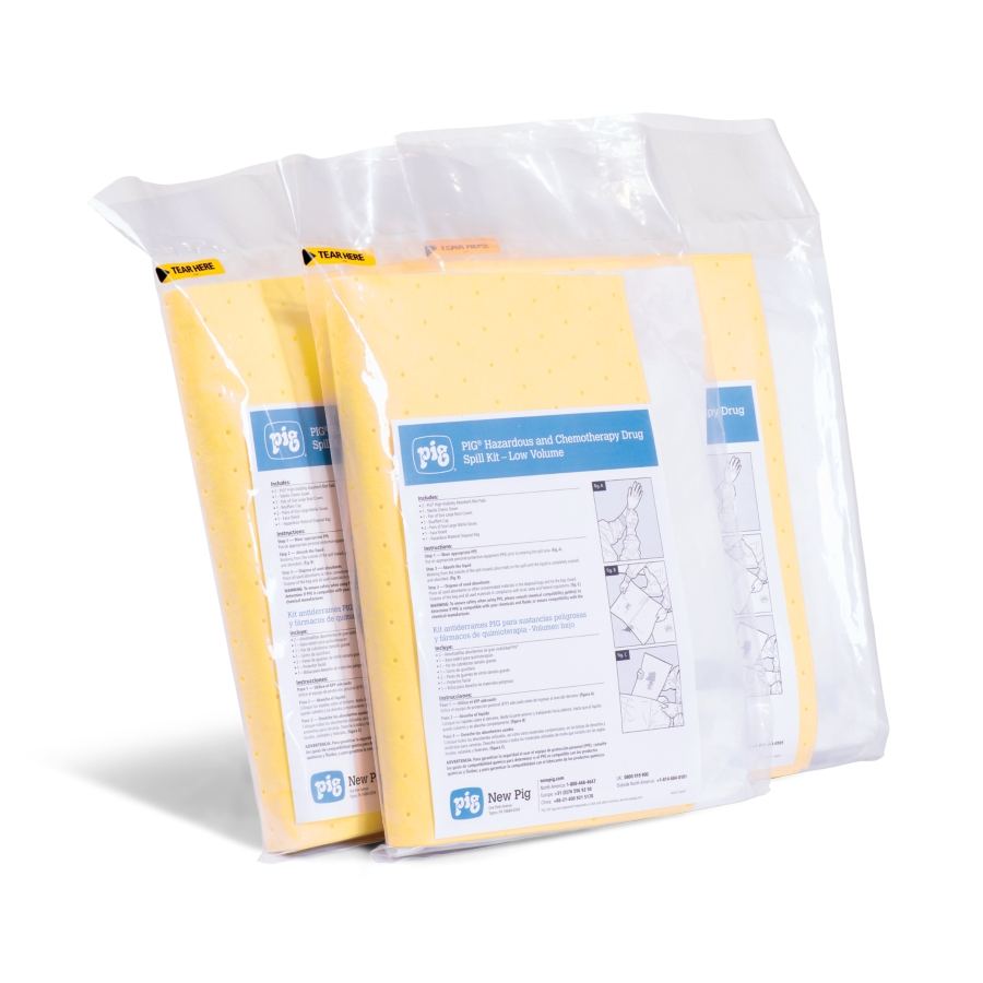 Cytotoxic Drug Cleanup Pads for Chemotherapy Spill Cleanup