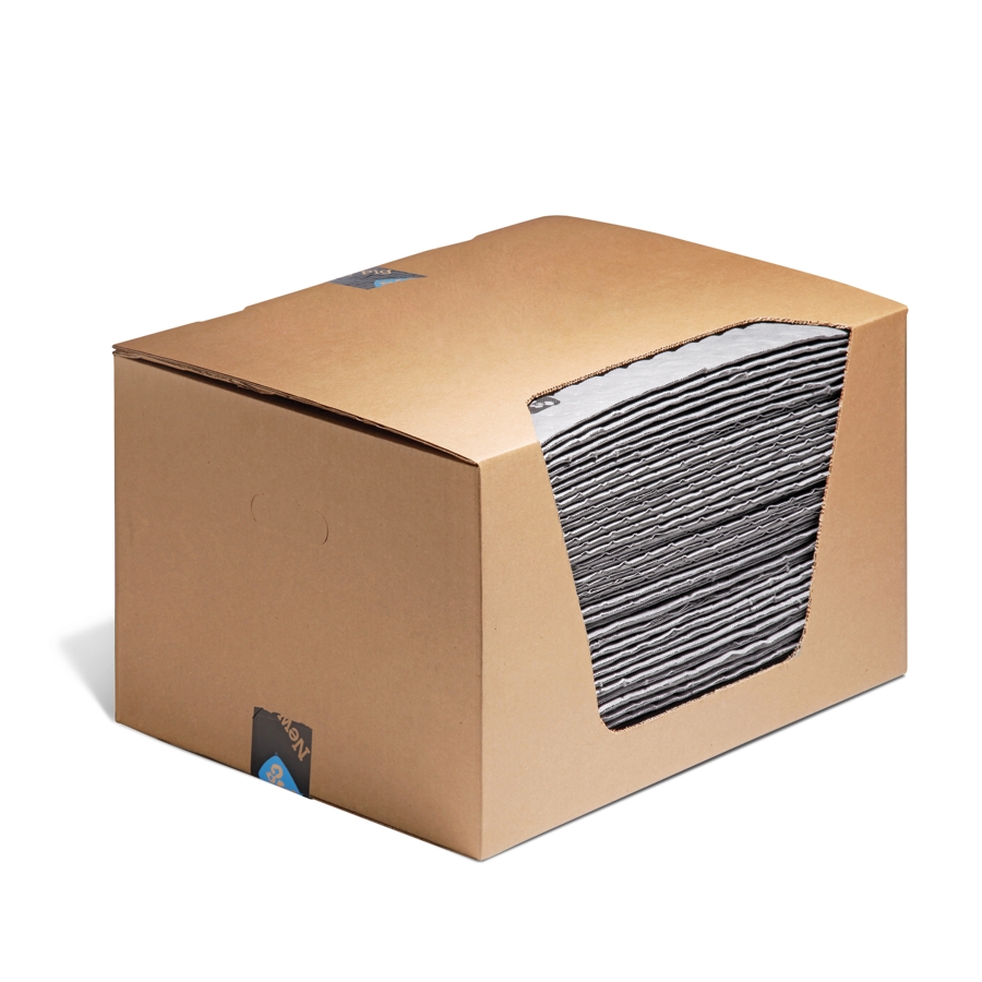 カシミール ペーパーマシュ BOX PIG® Fat Mat® Absorbent Pad in Dispenser Box - MAT2101 - New Pig