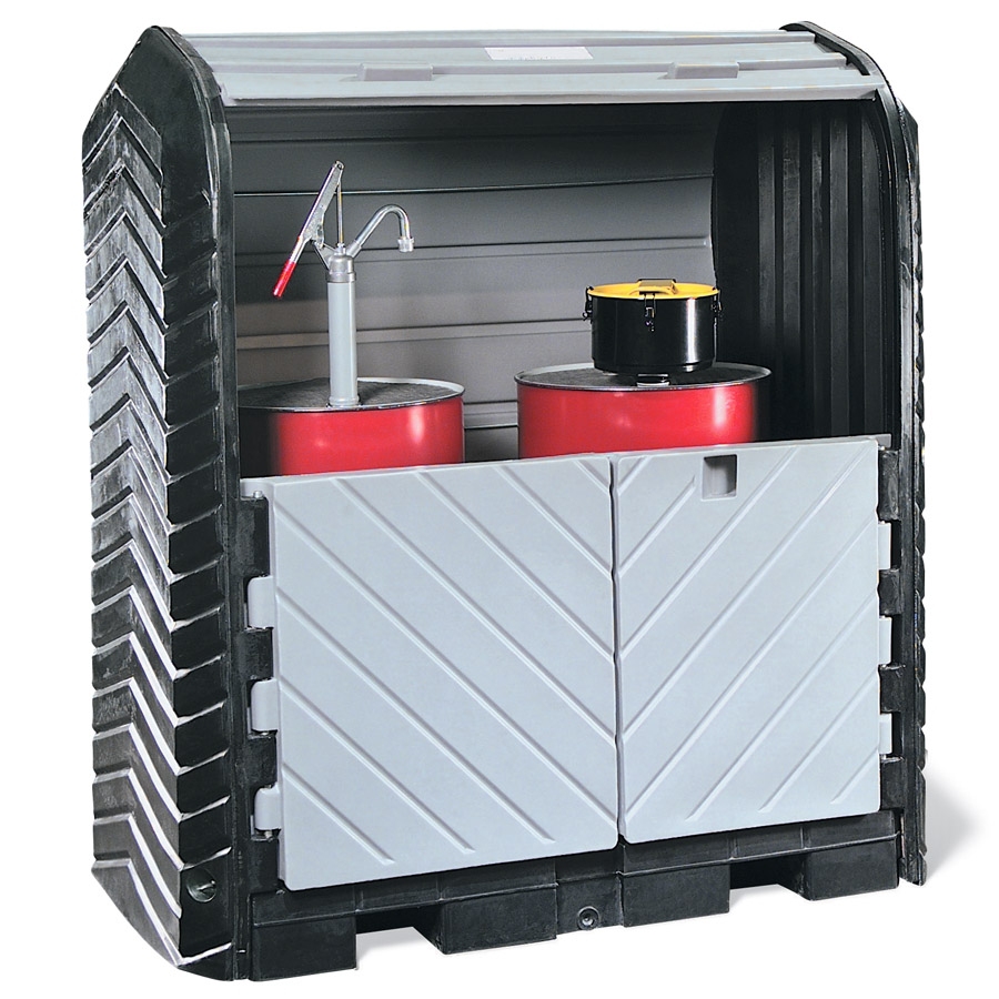 Spill Pallet with Hardcover Roll Top - PAK601 - New Pig