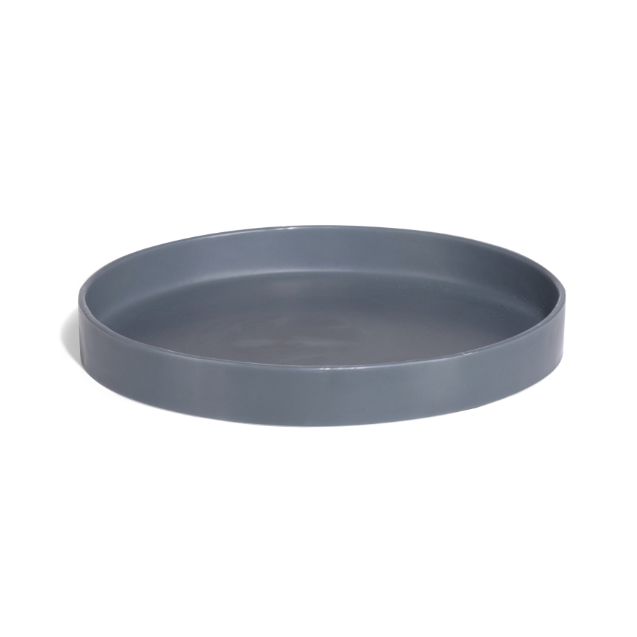 Round Poly Utility Tray for Round-Container Leaks: Bayhead