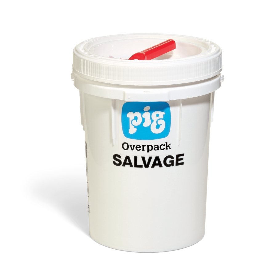 新品タグ付き✨pheeny COTTON NYLON DUMP SALVAGE 5 Gal. Quick Close Overpack Salvage Drum - PAK998 - New Pig