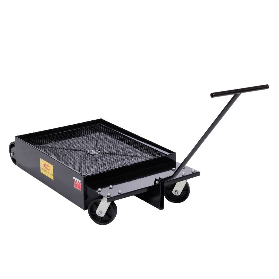 Low-Profile Steel Oil Drain for Sliding Under Trucks - TLS318