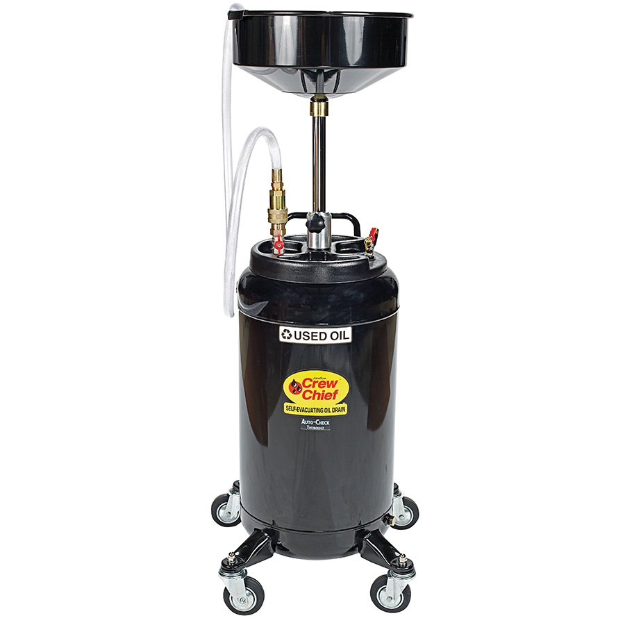 Self-Evacuating Oil Drain: No Lifting or Tipping - TLS583 - New Pig