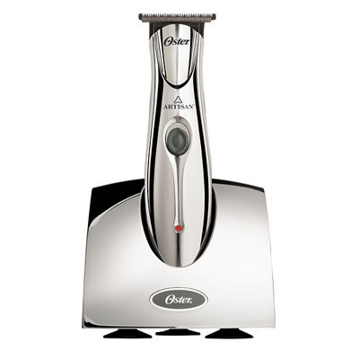 Oster&reg; Artisan&trade; Cordless T-Blade Trimmer with Titanium Coated Blades (with charging stand)