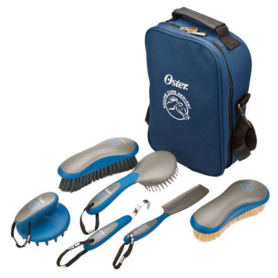 Oster&reg; Equine Care Series&trade; 7-Piece Grooming Kit - Blue