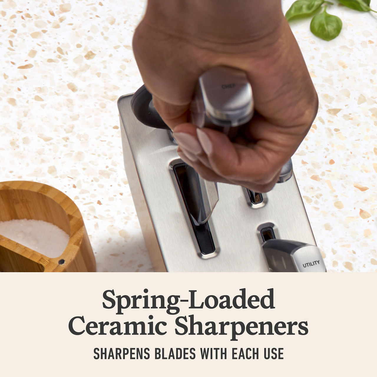 Premier by Calphalon® 7-Piece Knife Set with SharpIN Edgetech