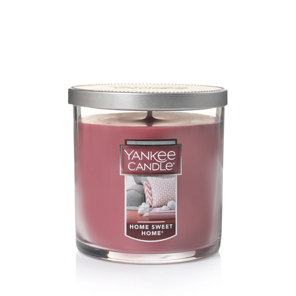 home sweet home pink candles