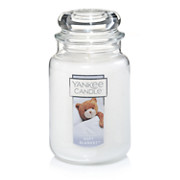soft blanket white candles