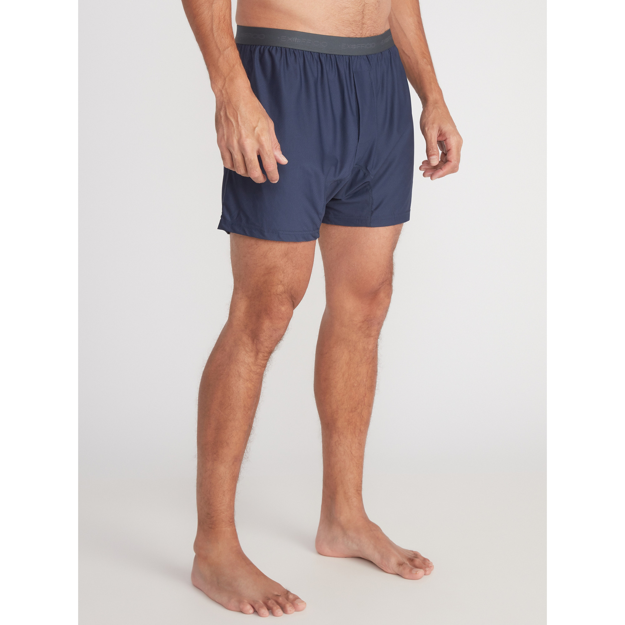 Ex Officio Men's Give-N-Go 2.0 Boxer in Blue (2416710) | Size Medium | HisRoom.com