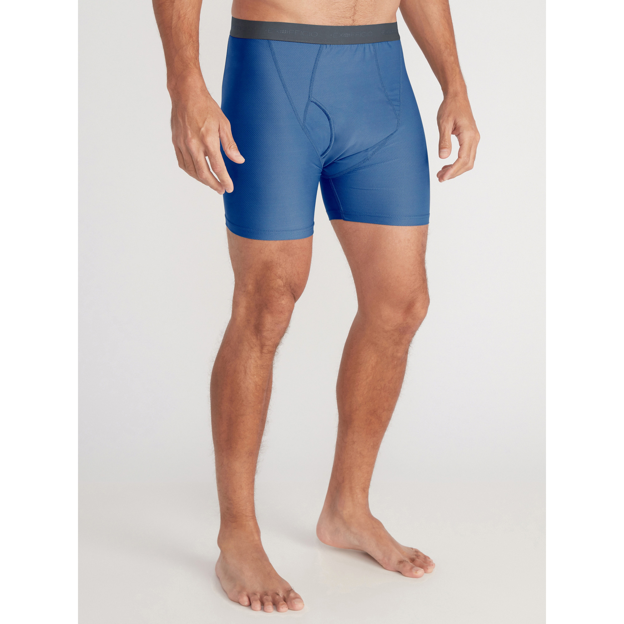 Ex Officio Men's Give-N-Go 2.0 Boxer Brief in Lagoon (2416712) | Size Medium | HisRoom.com