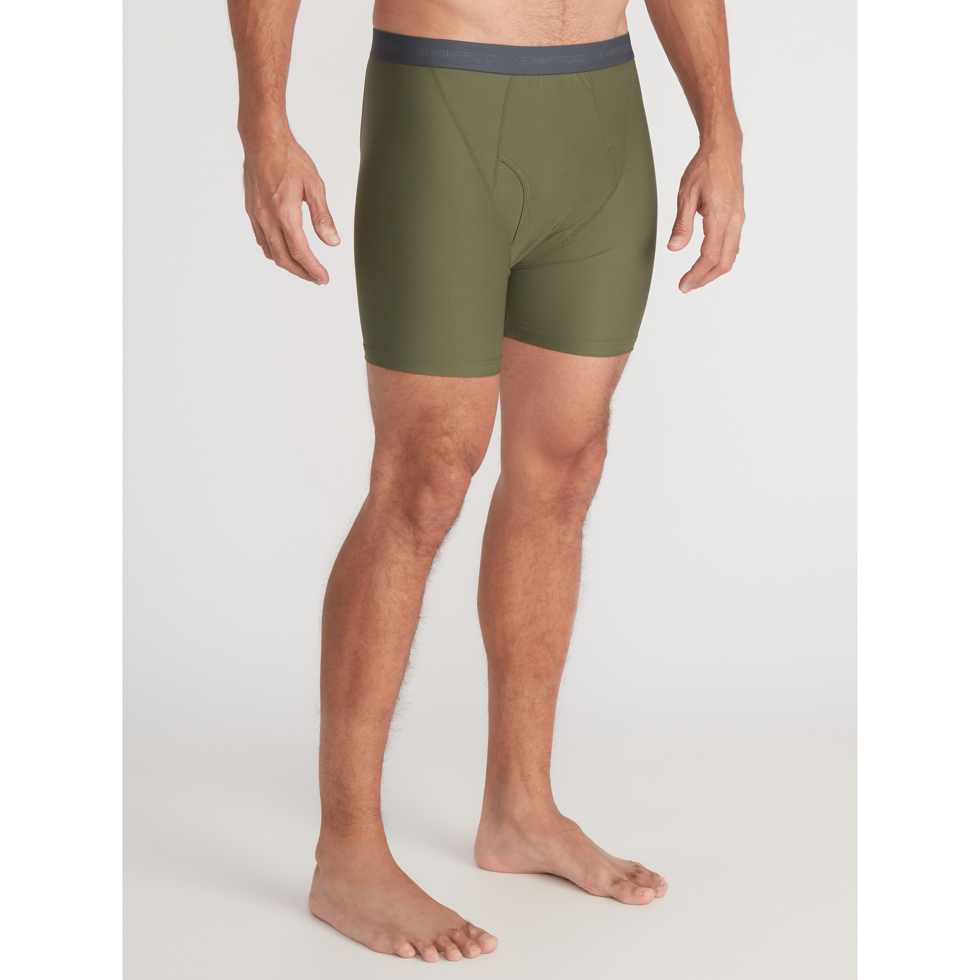 Ex Officio Men's Give-N-Go 2.0 Boxer Brief in Nori (2416712) | Size Medium | HisRoom.com