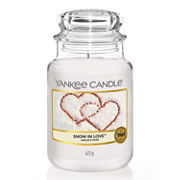 Snow In Love Candle
