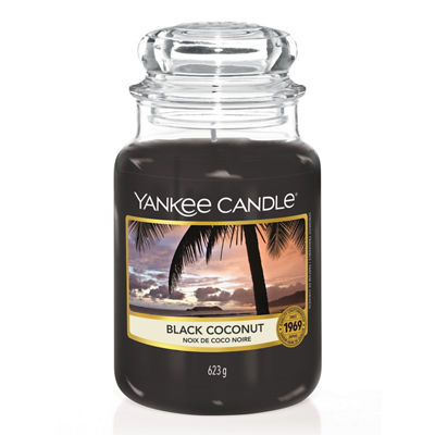 Black Coconut Candle