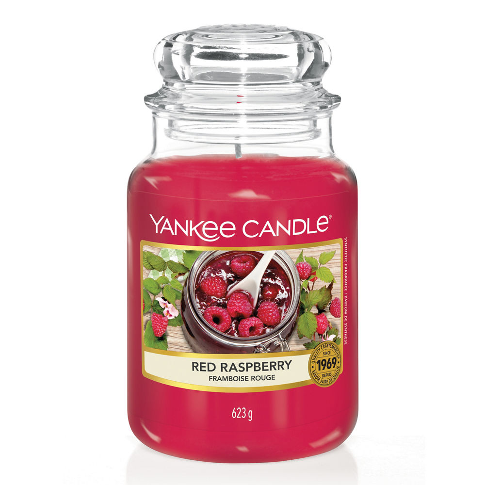 Red Raspberry Große Original Kerze im Glas | Yankee Candle