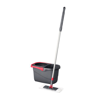 Microfiber Flat Spin Mop and Bucket