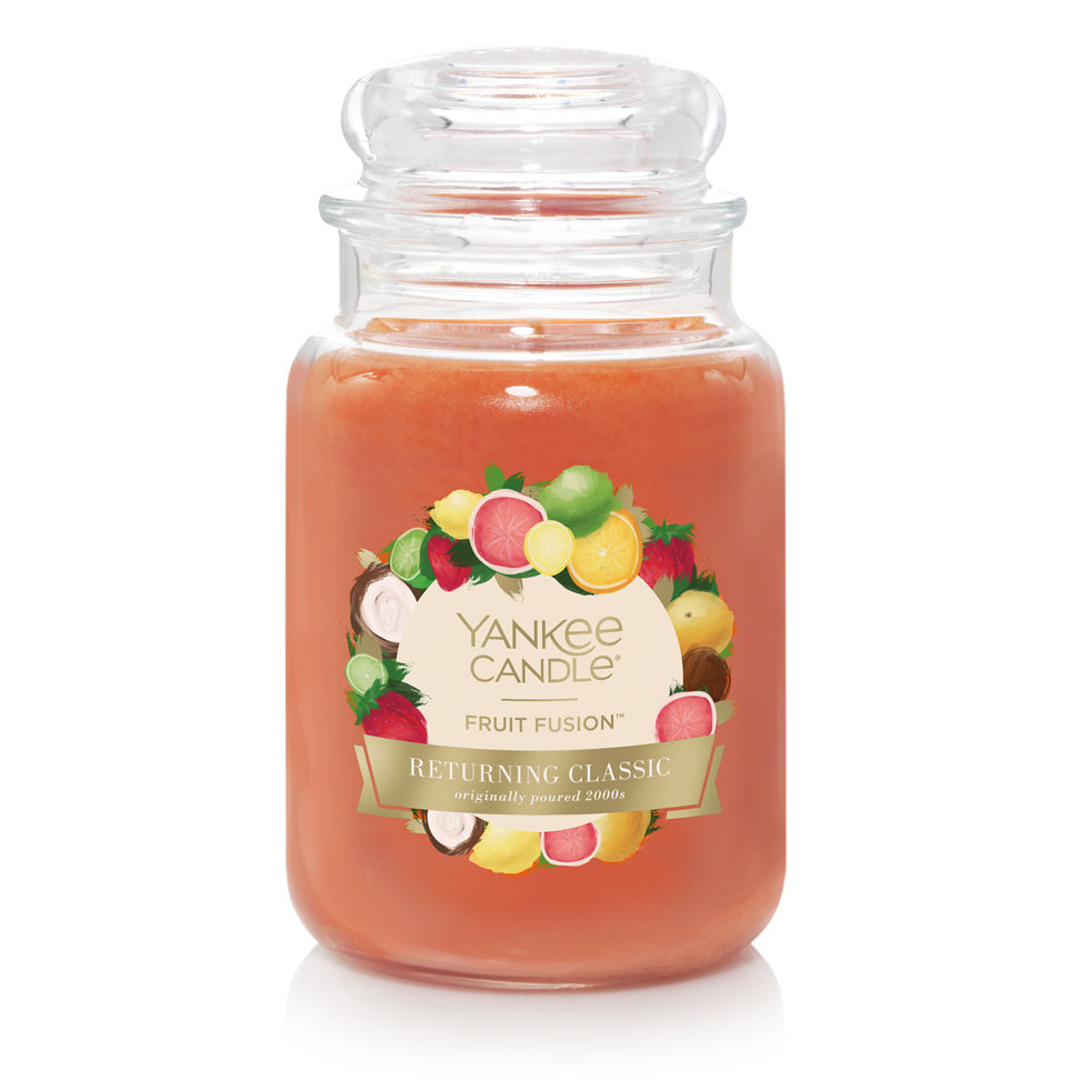 fruit fusion large jar candles