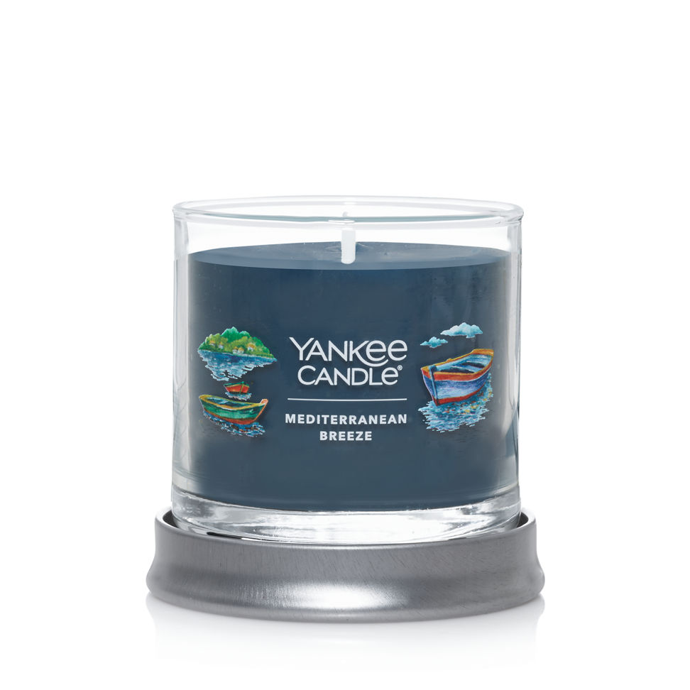 mediterranean breeze signature small tumbler candle