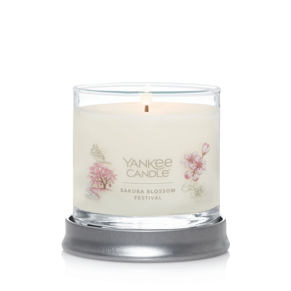 sakura blossom festival signature small tumbler candle