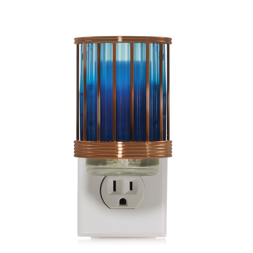 copper cuff with light scentplug diffuser