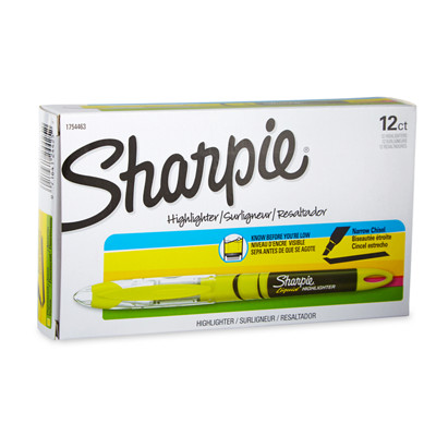 Sharpie Liquid Highlighters, Chisel Tip | Sharpie AU