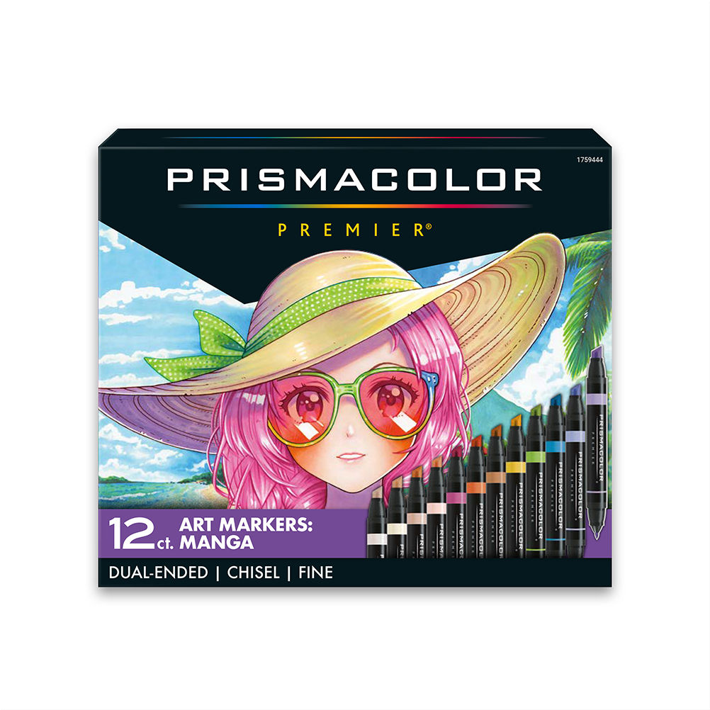 Premier® Dual-Ended Art Marker Sets, Fine and Chisel Tip | Prismacolor