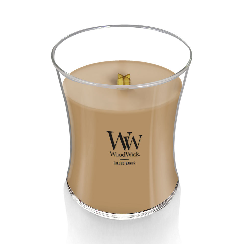 gilded sands medium hourglass candle