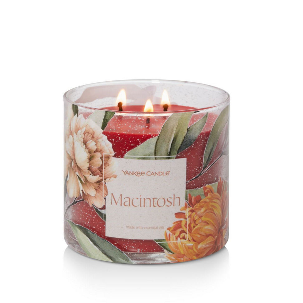 Macintosh 3-Wick Candle