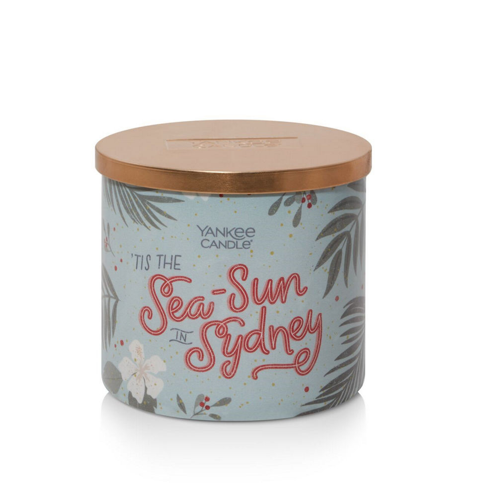 Passport to the Holidays Collection Tis The Sea-Sun in Sydney 3-Wick Candle