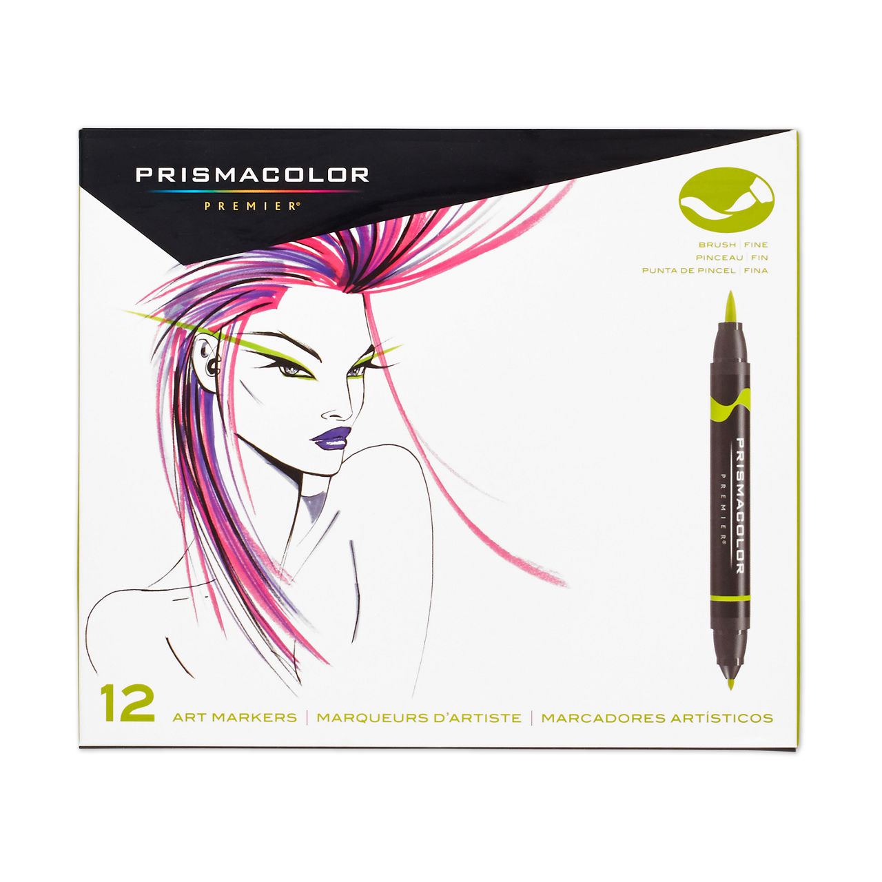 Premier® Dual-Ended Art Marker Kits, Fine and Brush Tip | Prismacolor