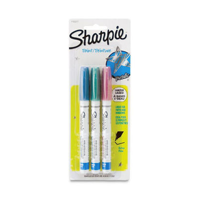 Sharpie Water-Based Paint Markers, Extra-Fine Point