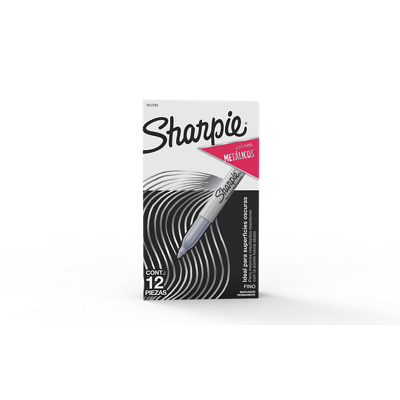 Sharpie Marcadores Permanentes Met&aacute;licos, Punta Fina