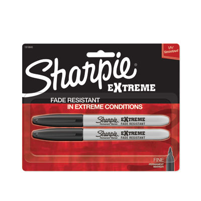 Marqueurs permanents Sharpie Extreme, pointe fine
