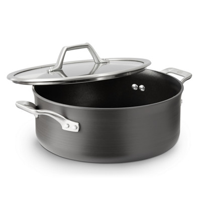 Signature&trade; Hard-Anodized Nonstick 5-Quart Dutch Oven with Cover