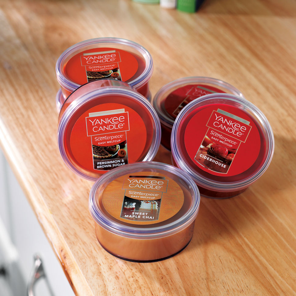 range of scenterpiece easy meltcups top view